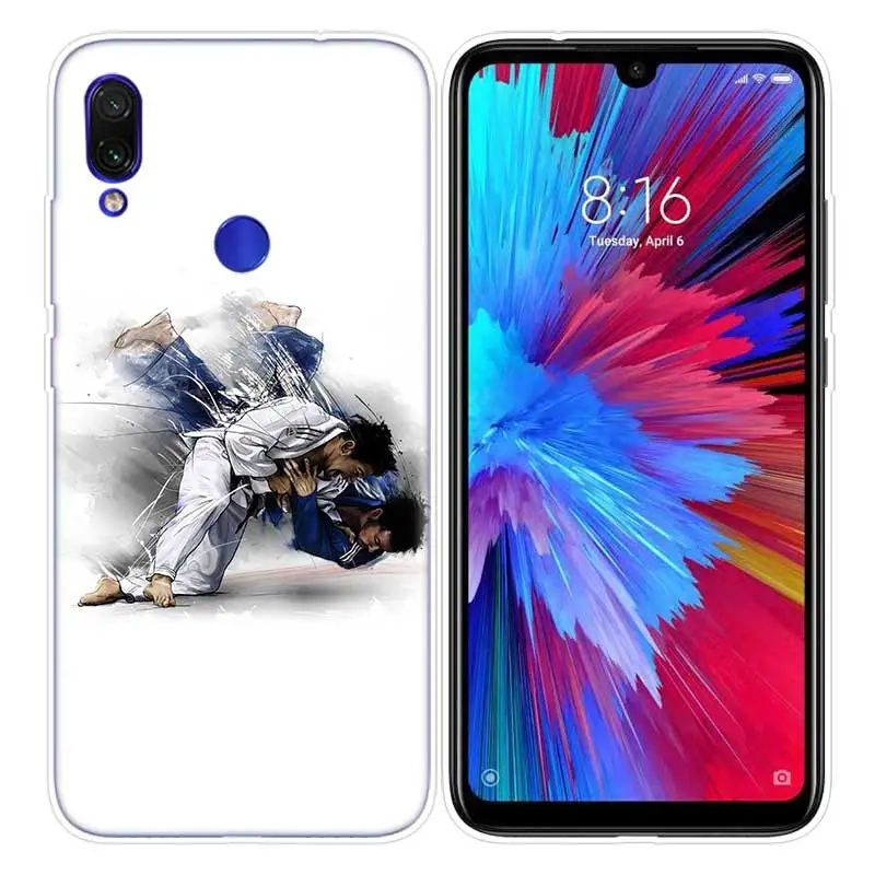 Чехол для телефона дзюдо тхэквондо для Xiao mi Red mi Note 7 7S K20 Y3 GO S2 6 6A 7A 5 Pro mi Play 9T A1 A2 8 Lite Poco F1