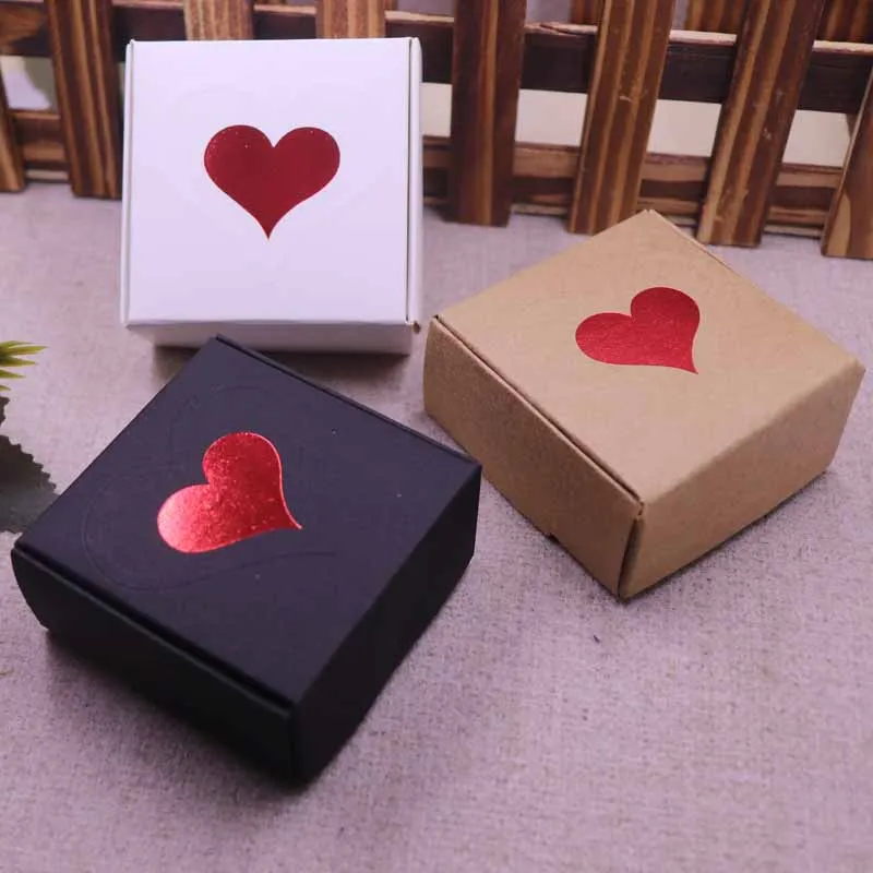 

New DIY Heart Gift Box multi styles gift/candy/packing box DIY handmade with love cardboard gift package & jewelry box