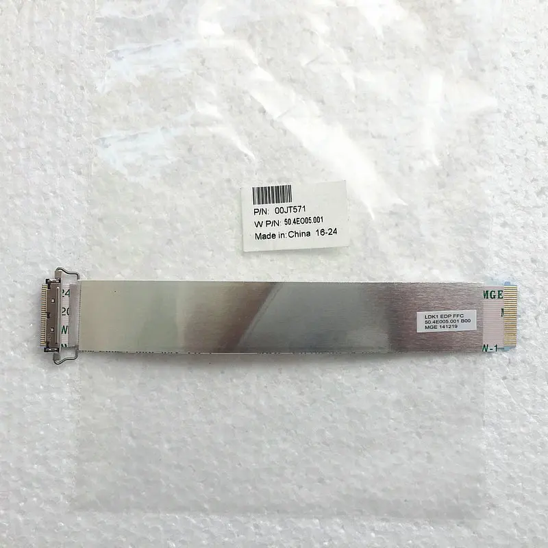 Оригинальный кабель для Lenovo ThinkPad Helix 50.4E005.001 LDK1 EDP FFC 00JT571 0JT571 50.4EO05.001|Звуковые карты|