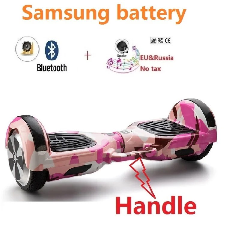 Hoverboard 6 5 Scooteur Electrique Scooter 2 Roulettes Bluetooth