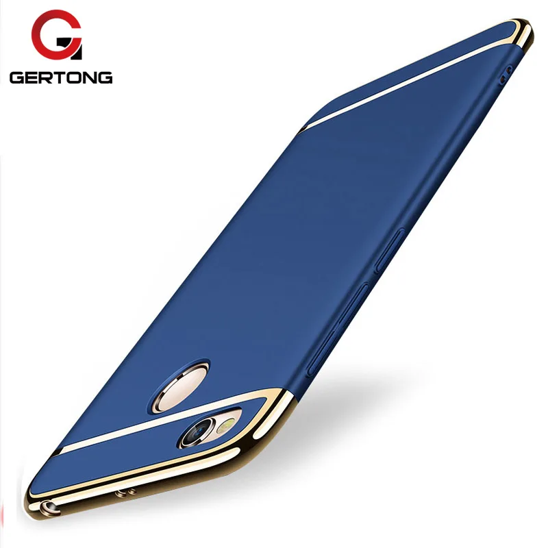 

GerTong PC Phone Case For Xiaomi Redmi 5 Plus 4A 4X 3S Note 4X 4 5A Prime Mi A1 6 Mix 2 Mi6 Mi5X Cases 3 in 1 Full Cover Conque