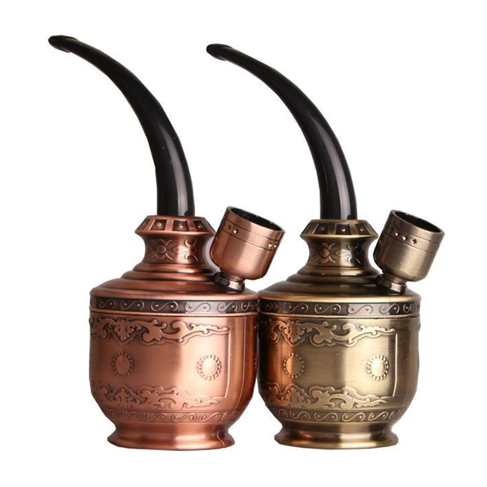 

2018 Newest 1Pc Water Smoking Pipe Shisha-Hookah Pipes Cigarette Holder Pipe Hookah Smoking Filter-Smoke Accessories Tar 2 Color