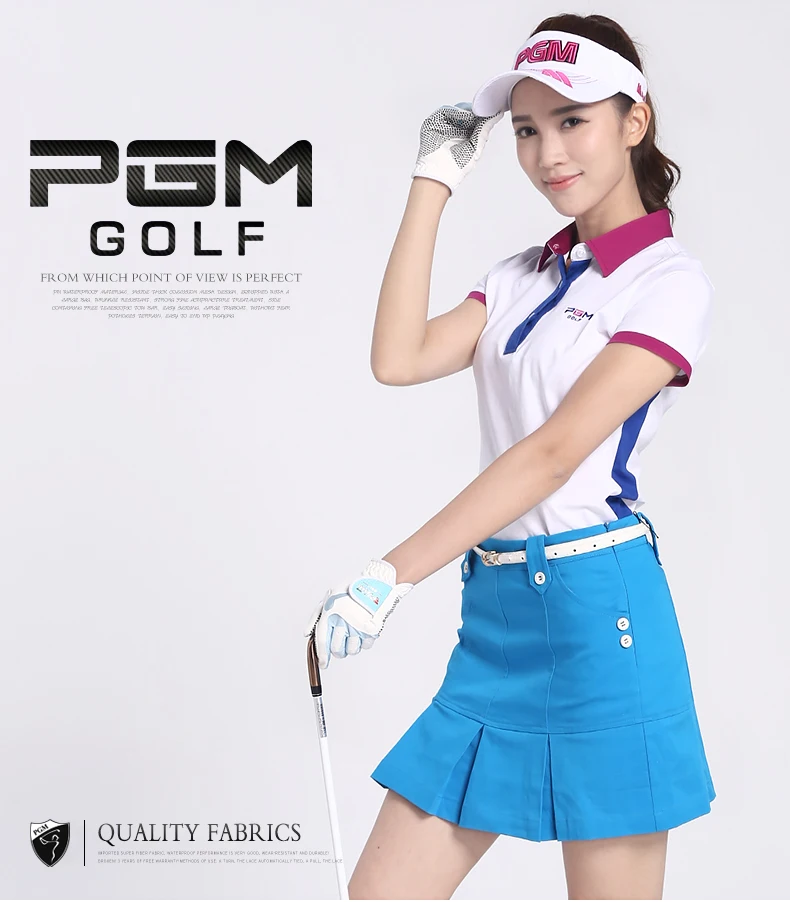 2017 PGM golf clothing ladies Korean version of the golf Stitching