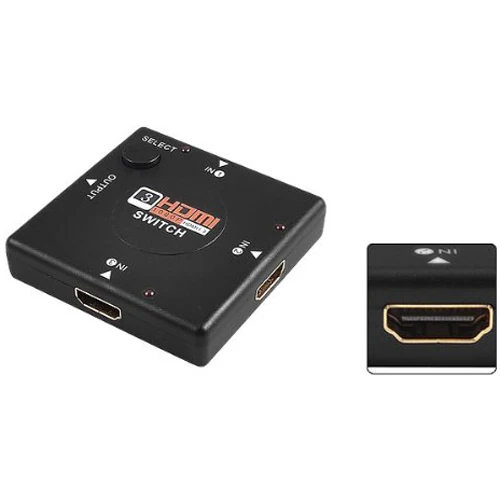 AAAE HDTV 1080P дисплей Видео DVD 3 порта HDMI переключатель сплиттер|Кабели HDMI| |