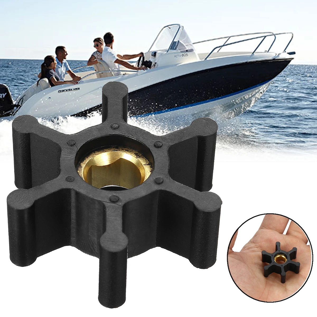 Water Pump Impeller For FP0F360AC Flotec Outboard Motor RP0001077