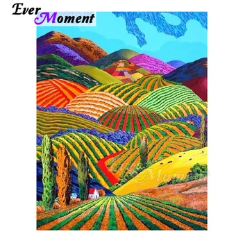 

Ever Moment Diamond Painting Handmade Colorful Desert Full Square Picture Of Rhinestone Decoration Diamond Embroidery 3F710