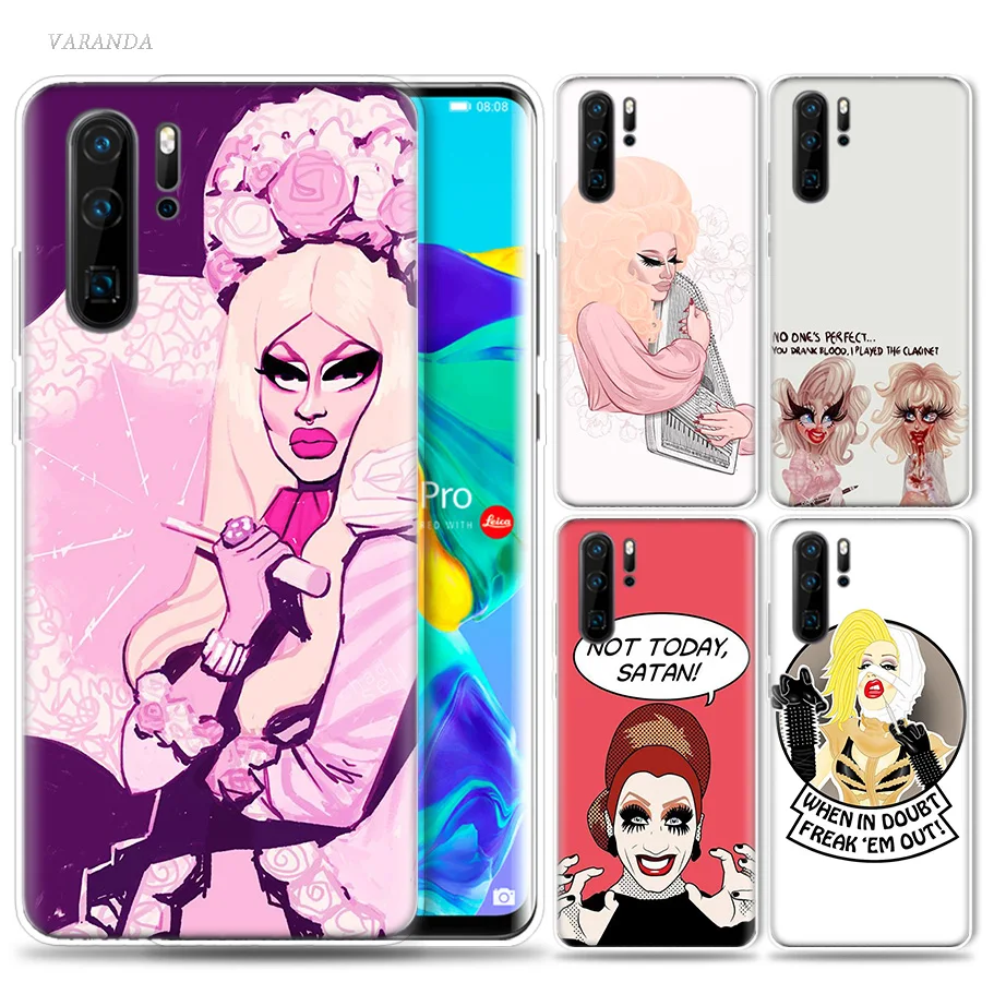 

RuPaul's Drag Race 2 Case for Huawei P20 P30 P Smart Z Plus 2019 P10 P9 P8 Mate 10 20 lite Pro 2017 Silicone Phone Bags Capa