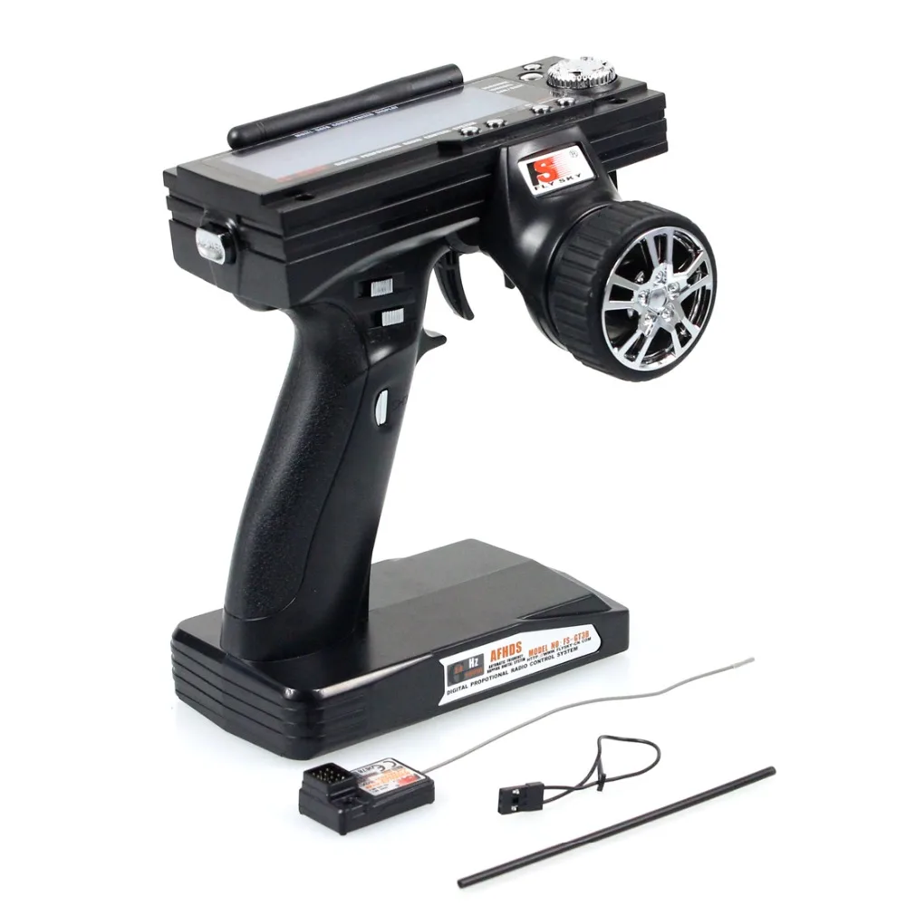 

F01719 Flysky FS GT3B FS-GT3B 2.4G 3CH Gun Controller+ Receiver Transmitter For RC Car Boat