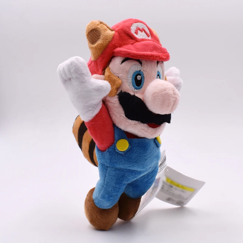 22cm Super Mario Bros Plush Toys Mario Lugi Stuffed Dolls Lovely Cartoon Mario Toys For Children peluche mario