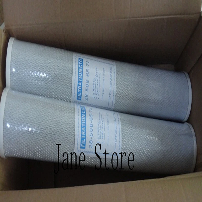 

Free shipping 20"*2.5'' Coconut Shell based Activated Carbon Filter Cartridge