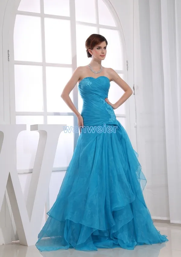 Формальное платье vestidos formales, новое платье невесты, сексуальное макси платье, длинные платья из органзы, синее платье трапециевидной формы для выпускного вечера