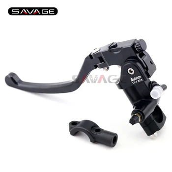 

Universal 7/8" 22mm Motorcycle Clutch Master Cylinder Levers (17.5mm Piston) with Bar Clamp