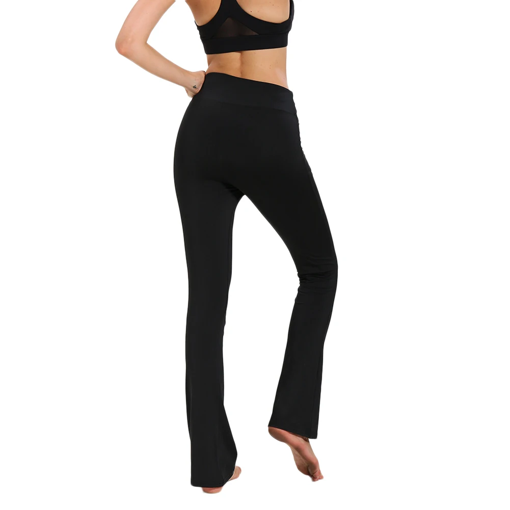 

Women Yoga Pants Flared Wide Leg Bodybuilding Sweatpants Pilates Dancing Leggings FG66