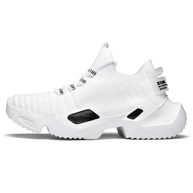 

2019 Men's Thick Bottom Sport Running Gym Shoes Sneakers For Men Sports Running Toursim Trekking Shoes Sneakers Man Run