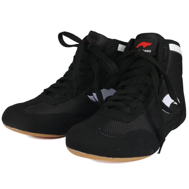 Women Men Boxing boots Wrestling Shoes gear Combat Sneakers gym equipment training fighting boots Plus Size 35 46