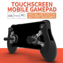 Voground New Contact Display screen Cell Gamepad + Gamepad joystick + Suction cup For PUBG For Fortnite Controller Cell Telephone