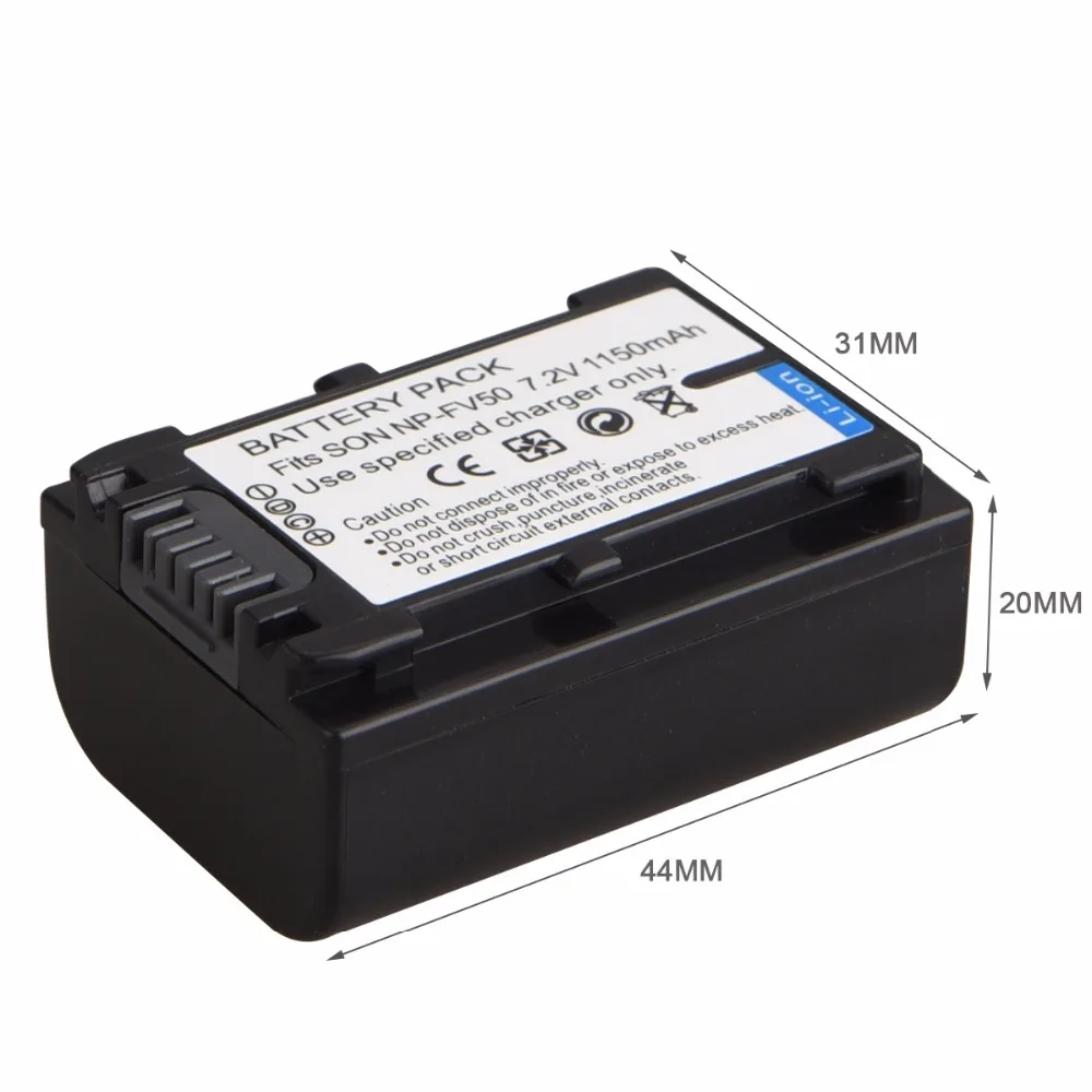 Аккумулятор для телефона 1150 мАч Sony Φ FV50 FV70 FV90 FV100 FV120|battery for sony|sony battery packbattery sony np-fv50