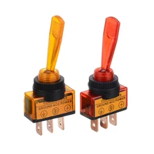 4pcs 3Pin LED Rocker Switch 12V 20A Red Green Blue Orange LED Toggle Rocker Switch 3 Pin On/Off SPST For Car Boat Marine 4pcs 3Pin LED Rocker Switch 12V 20A Red Green Blue Orange LED Toggle Rocker Switch 3 Pin On/Off SPST For Car Boat Marine