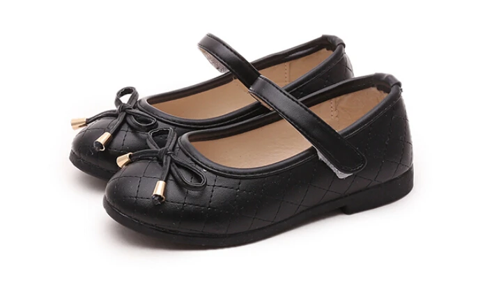 shorha party girls shoes new fashion Spring baby children kids girl princess leather red shoe spring autumn size 21~35