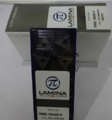 TNMG160408R LT10 Оригинал Ламина CNC лезвие карбидные вставки токарные инструменты 10