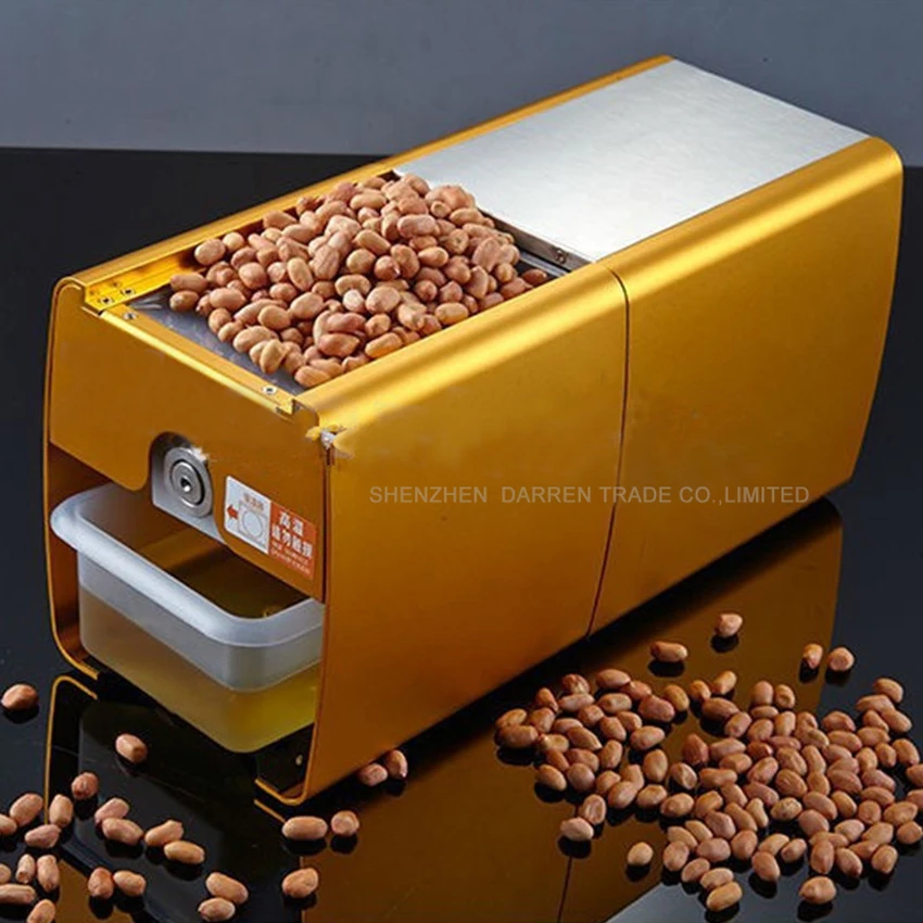 

Free DHL 1PC Perfect 110/220V 200W Mini Seed Oil Press Machine Home Use Peanut Oil Pressing Presser Machine