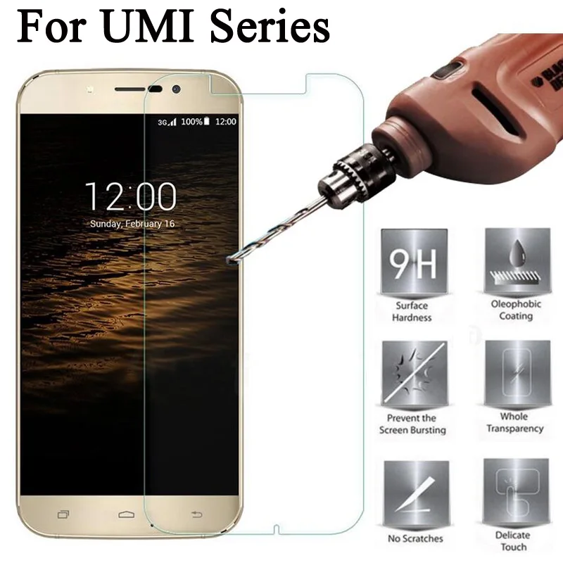 

2.5D Screen Protector Tempered Glass for UMI Z S2 LITE PRO A1 Z2 PRO Rome X Super Max Touch F1 Diamond Screen Protective Film