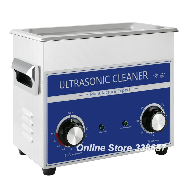 3.2L 020 benchtop ultrasonic cleaning machines sonic PCB bath cleaner