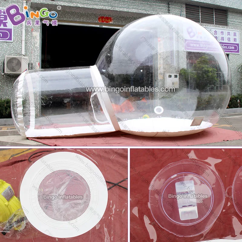  Personalized 6X4 meters inflatable crystal bubble tent / bubble tent transparent / inflatable bubbl