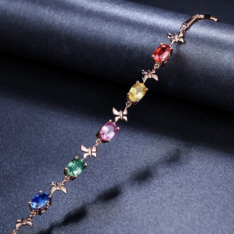 5 Rhinestone bracelet for women