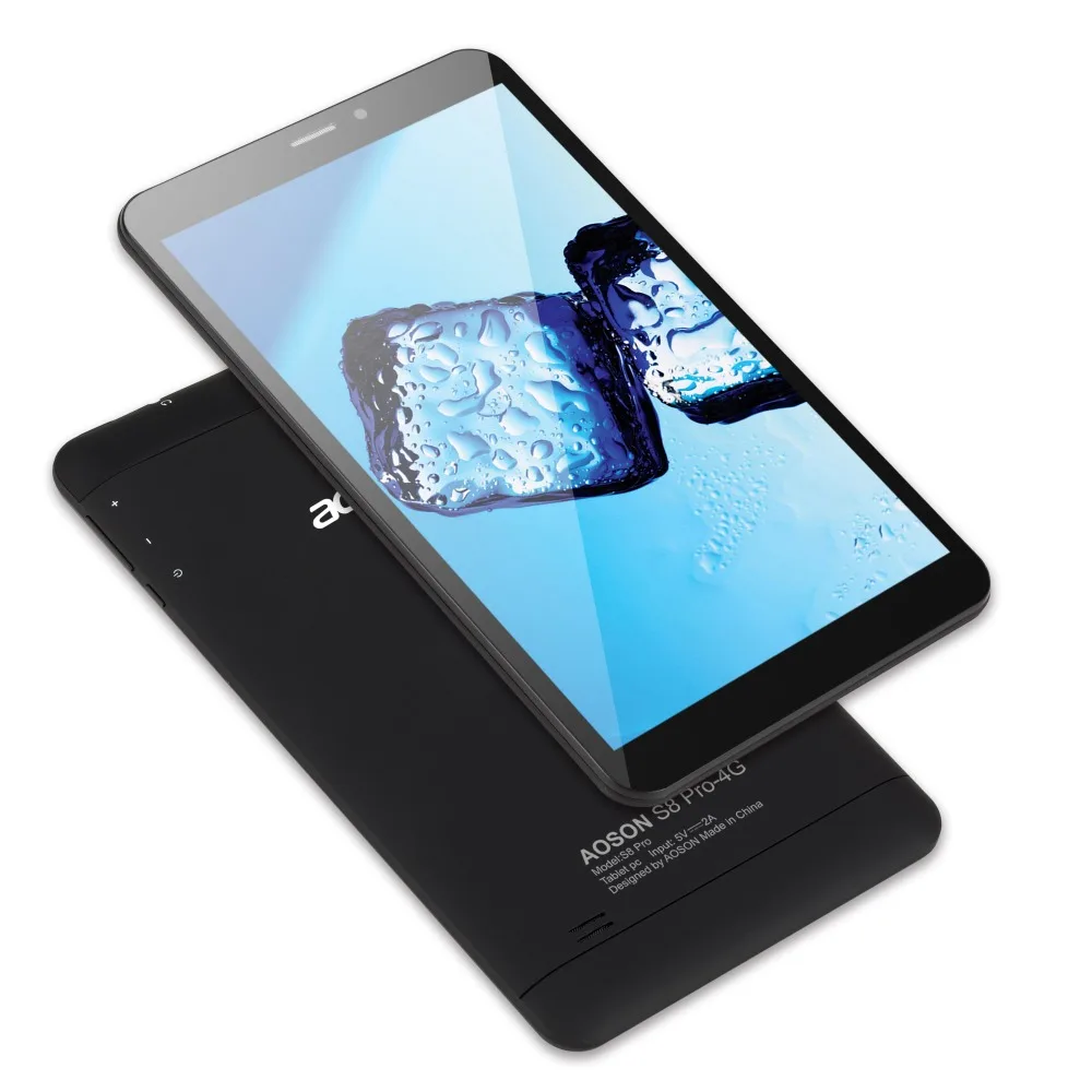 Новый aoson S8 Pro 4G Телефонный Звонок Tablet 8 дюймов ips Android 6 0 MTK8735B 16 ГБ Встроенная память
