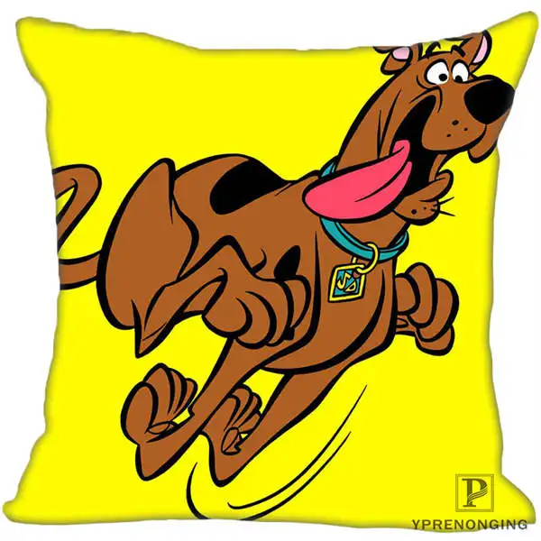 Заказная декоративная наволочка Scooby Doo квадратная Наволочка на молнии 35X35,40x40,45x45 см(с одной стороны) 80527-21-11 - Цвет: Square Pillowcases