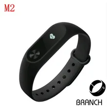 M2 Sport bracelet font b smart b font wristband heart rate monitor bluetooth font b watch