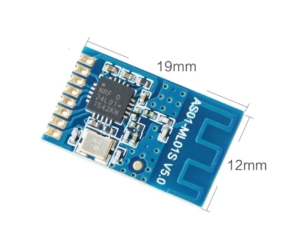 

2PCS 2.4G nRF24L01+ RFID Wireless Transmission Module 2dBm 1mW 2.4GHz wireless adaptor 100m