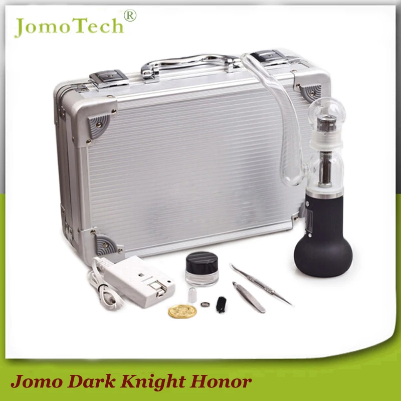 JomoTech Electronic Cigarette Hookah Shisha Pen Dark Knight Honor Dry Herb Vaporizer OLED Ceramic Baker E Cigarette Mod Jomo-07