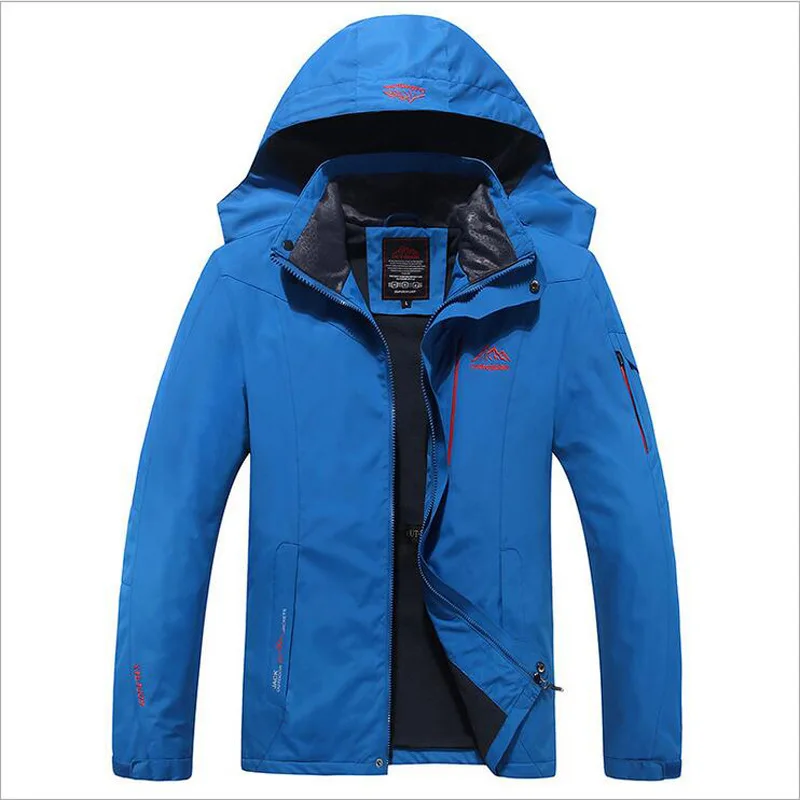 

Men Outdoor Coat Hiking Jacket Men Autumn Outdoor Sports Coats Hooded Climbing Trekking Windbreaker Waterproof Jackets Wholesale