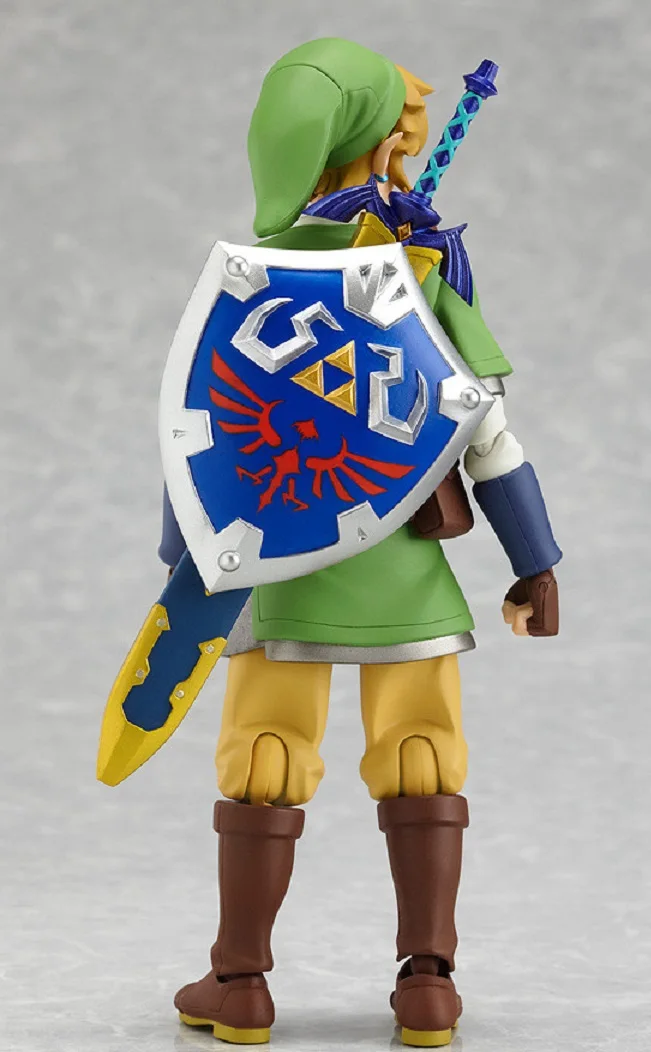 Экшн фигурка Legend of Zelda Figma Link 1 шт. 14 см идеально подходит для коллекции Nintendo 3DS