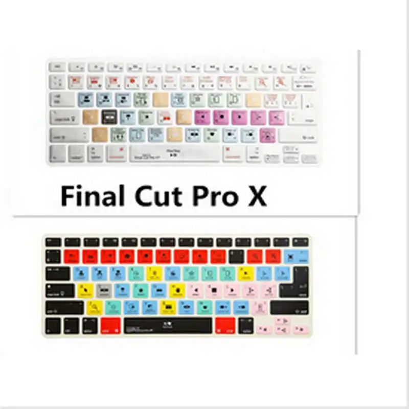 Чехол для клавиатуры с горячими клавишами A1278 Final Cut Pro X Macbook Apple Find KC_A1278_TY_FindCutProX |