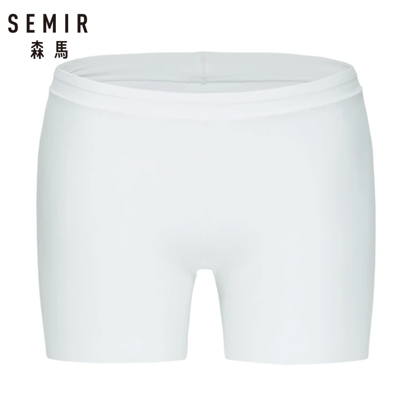 SEMIR леггинсы женские студенческие летние новые белые черные брюки анти-светильник тонкие секции страховые брюки