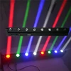 Lumière principale mobile de faisceau de la lumière principale mobile 150W de faisceau de 8x12W RGBW barre de LED avec l'éclairage d'étape de tache de Club de la barre DJ de DMX512 10/38 canaux ► Photo 1/6