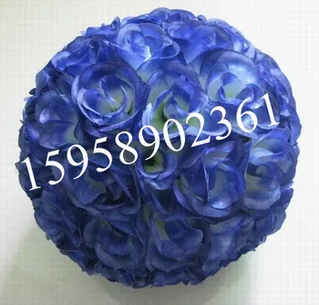 

Free Shipping Diameter 30cm No leaf Artificial Rose Flower Ball Bridal Wedding Decor Favor Party Kissing Balls Wedding bouquet