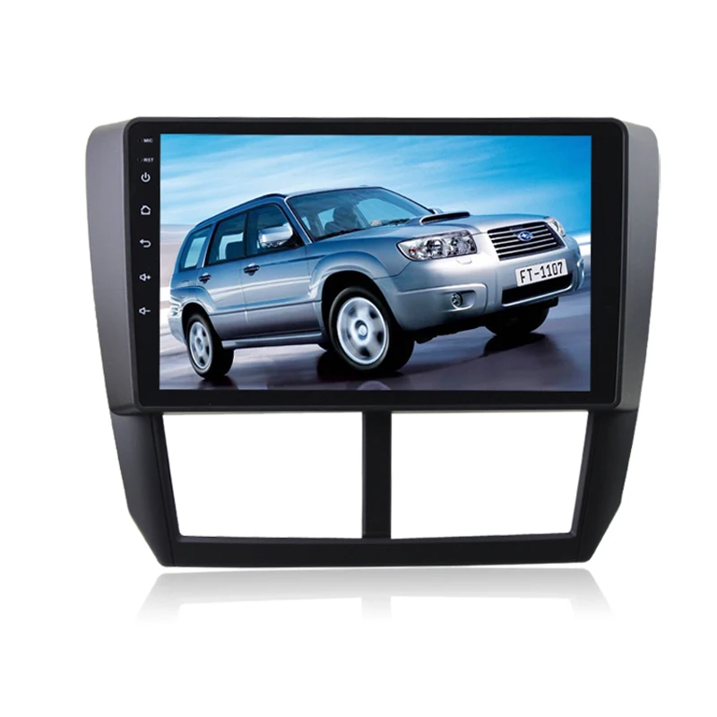 9 дюймовый HD 1024*600 четырехъядерный автомобильный dvd плеер для Subaru Forester impreza 2008 2011 с