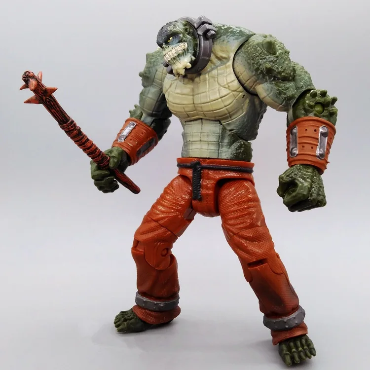 Marvel Legends Garage Kit Бэтмен: рыцарь Аркхема-убийца крокодил суставов кукла Фигурка Коллекционная модель свободная игрушка