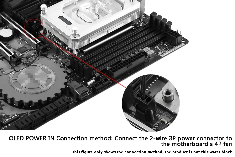 Barrowch FBLTFHI-04N, для Intel Lga115X/2011X99/X299 cpu водяные блоки, цифровой дисплей температуры микроводный с контроллером