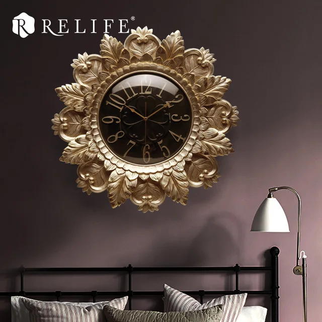 3D Vintage Große Wanduhr Handgemaltes Modernes Design Home ... 3D Vintage Große Wanduhr Handgemaltes Modernes Design Home ...