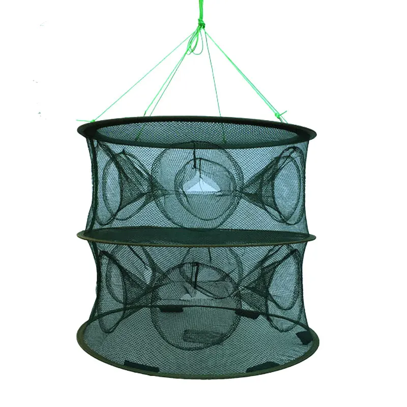 Automatic folding fishing cage shrimp nets lobster net eel loach gear