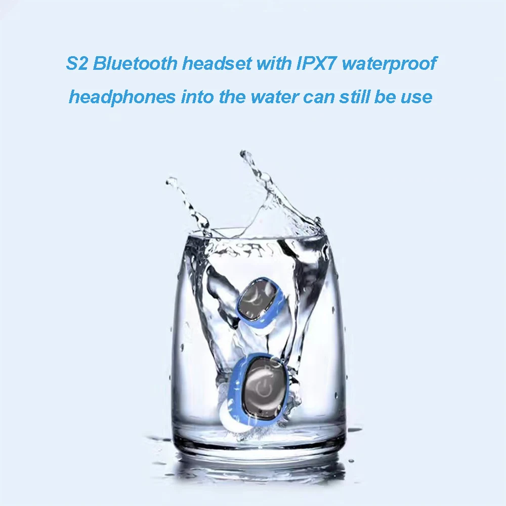 2017-New-Queenview-Waterproof-IP67-Bluetooth-headset-Binaural-Auricular-True-Wireless-Earbuds-Charging-box-For-Smartphone (1)