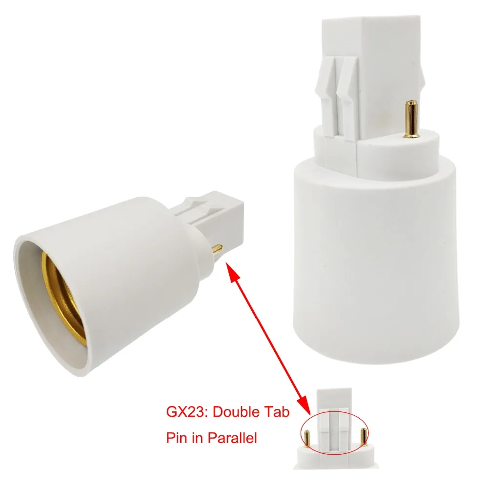 1--Gx23-e27 adapter