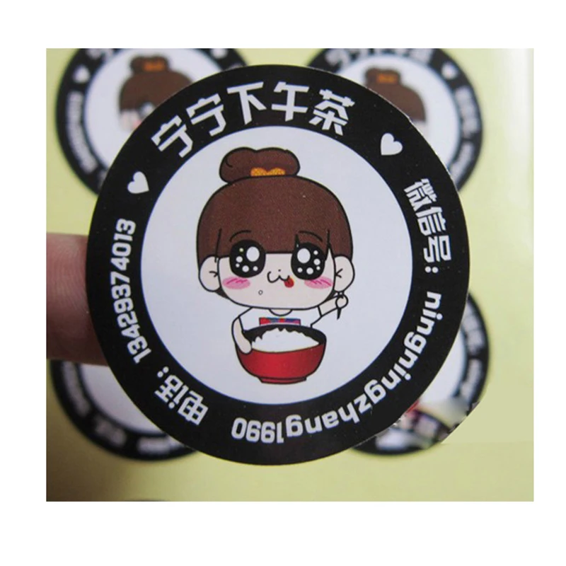 High quality Die Cut Vinyl Sticker/Custom vinyl Stickers Printing/label