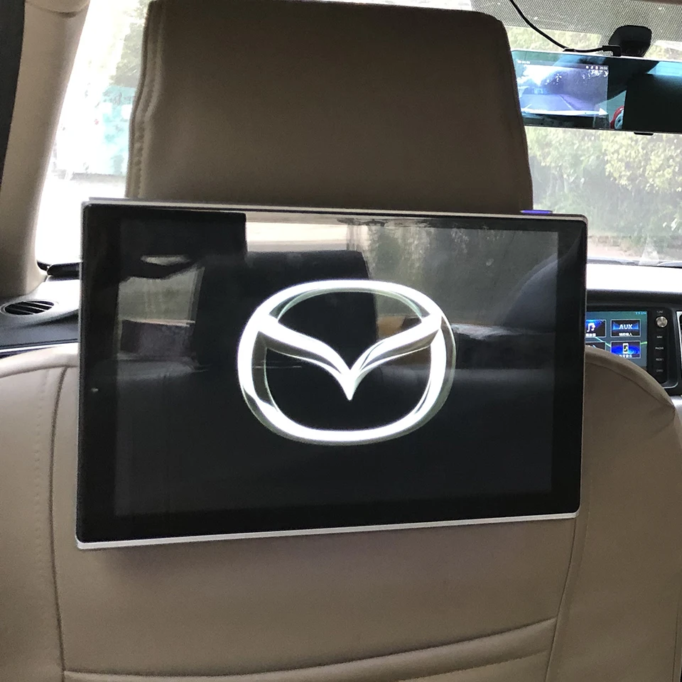 

2PCS 11.8 Inch Car Screen Android 6.0 System Headrest Monitor For Mazda Video Player USB/SD/IR/FM TFT LCD Digital Screen Touch