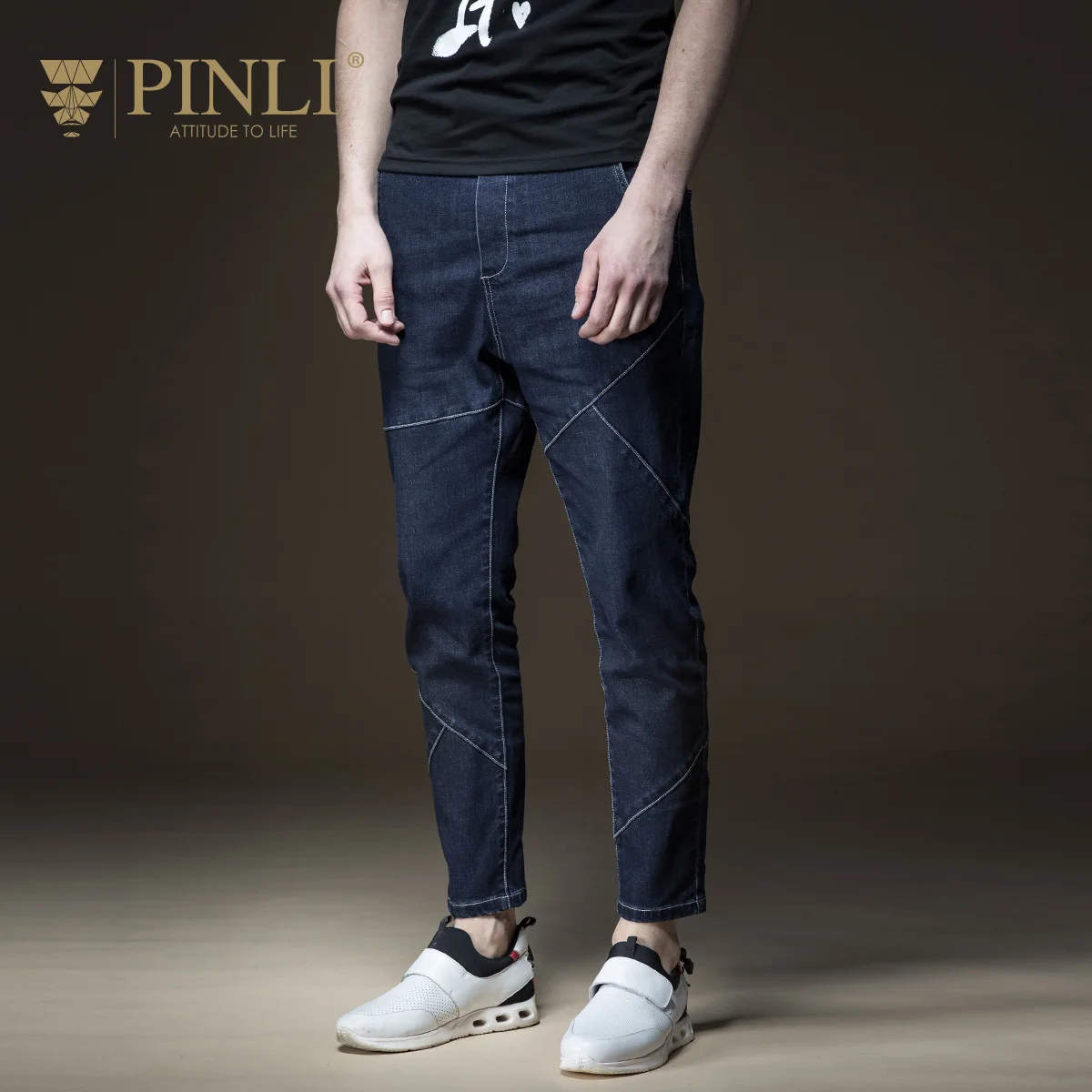 

2019 Slim Mid Jean Men Time-limited Real Pinli Summer New Men's Clothes And Little Feet, Casual Cowboy Pants Boomer B182116390